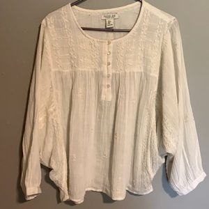 Rachel Zoe Gauzey Top, Large